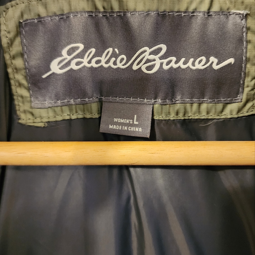 Eddie Bauer Women's Altamira Down Quilted Long Parka Size Large - Picture 8 of 11